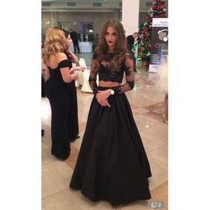 Black prom dress